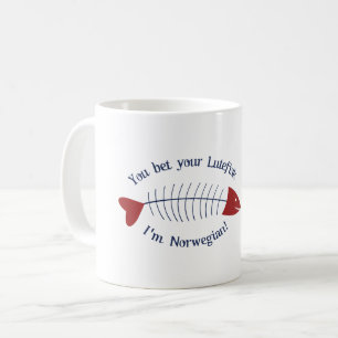 Lutefisk Fish Coffee Mug