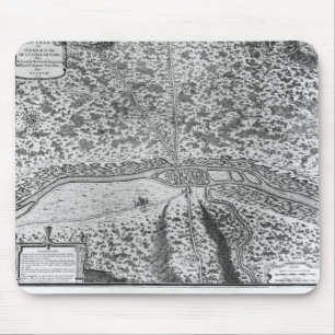 Lutetia or the first plan of Paris Mouse Pad