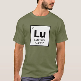 Lutetium / Tableau Périodique - T-shirt Élément Lu