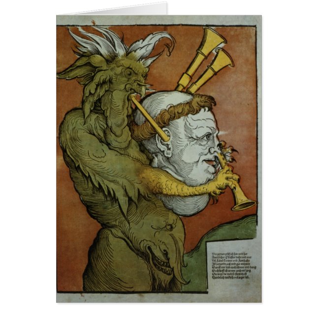 Luther as the Devil's Bagpipes, c.1535 (Front)