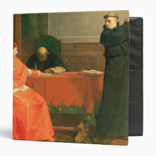 Luther in front of Cardinal Cajetan Binder