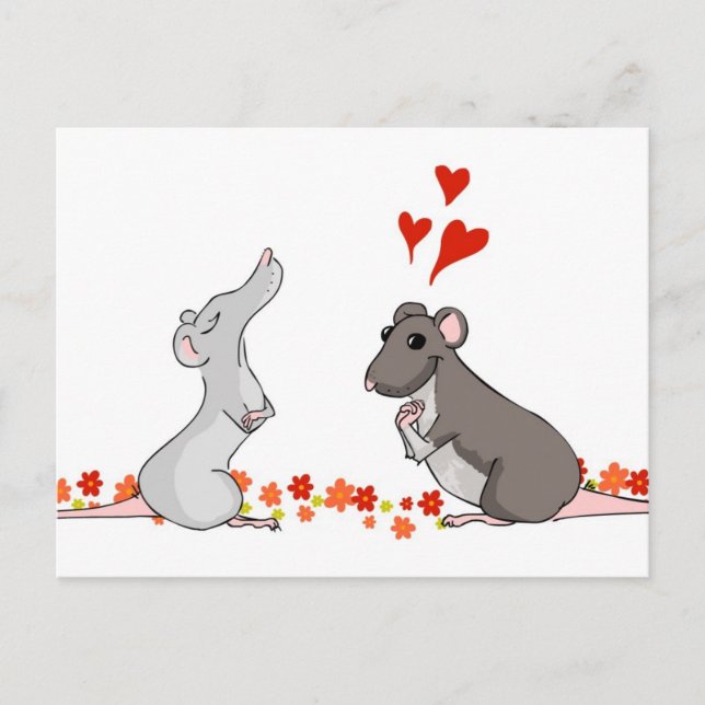 Luther in Love - carte postale (Devant)