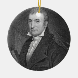 Luther Martin, engraved by William A. Wilmer (c.18 Ceramic Ornament