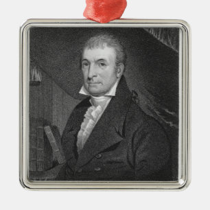Luther Martin, engraved by William A. Wilmer (c.18 Metal Ornament