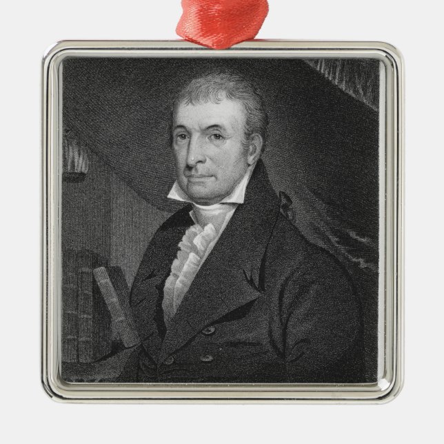 Luther Martin, engraved by William A. Wilmer (c.18 Metal Ornament (Front)