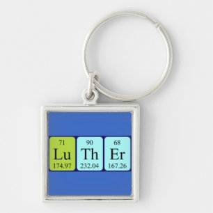 Luther periodic table name keyring