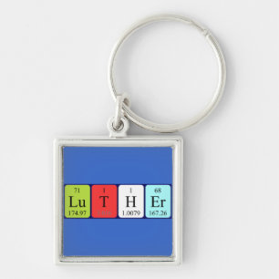 Luther periodic table name keyring