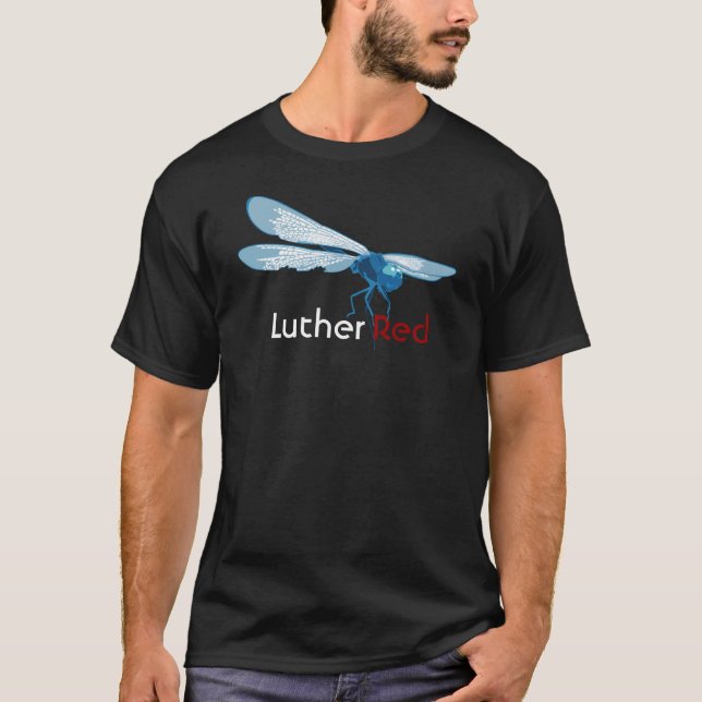Luther Red "Got The Blues" T-Shirt (Front)