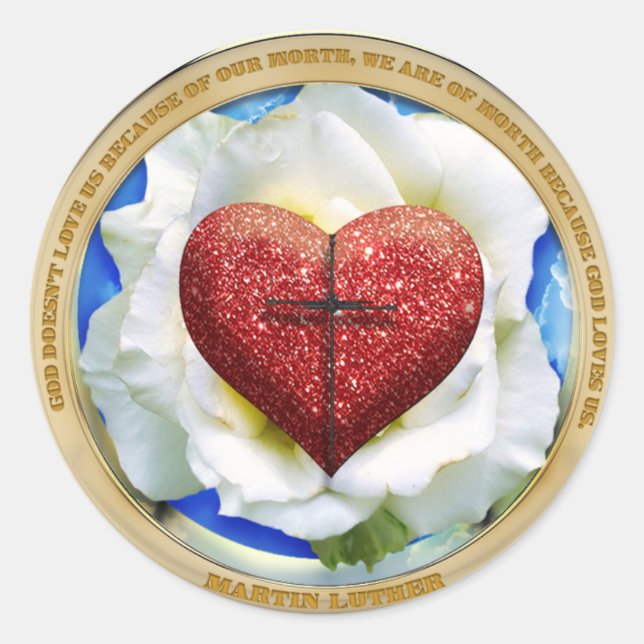 Luther Rose Sticker (Front)