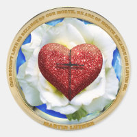 Luther Rose Sticker