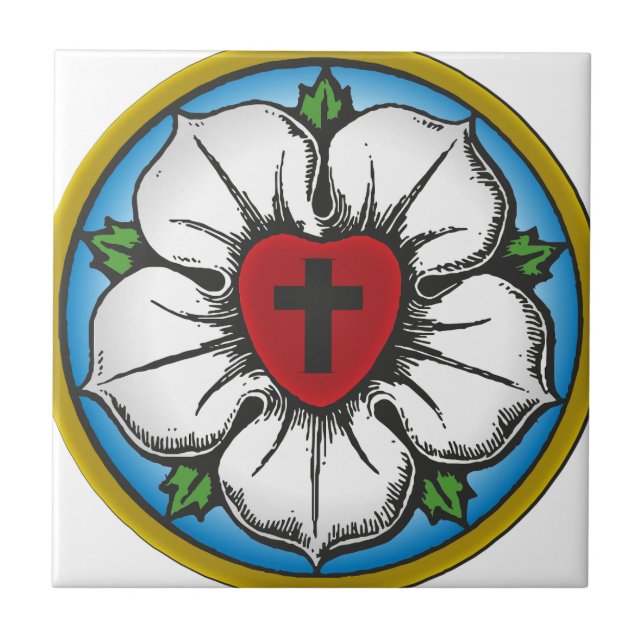 luther rose tile (Front)