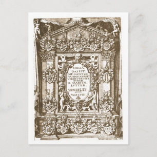 Luther Wittenberg 1558 Postcard