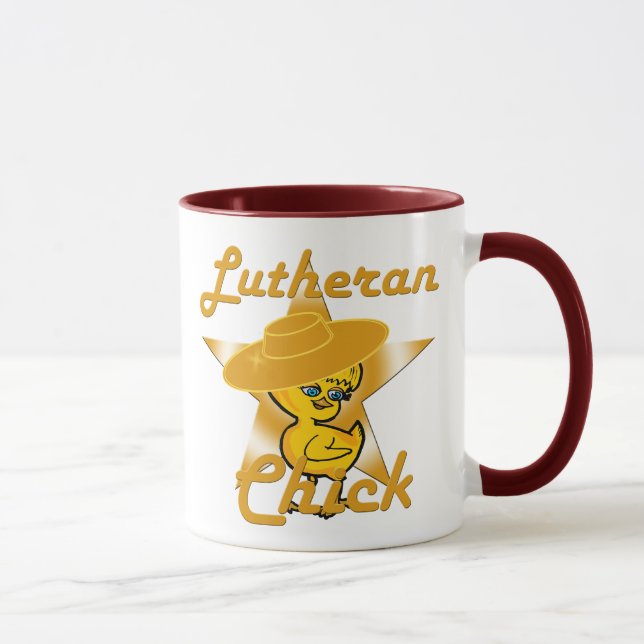 Lutheran Chick #10 Mug (Right)