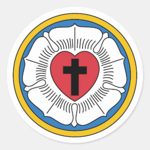 Lutheran Coat of Arms Sticker