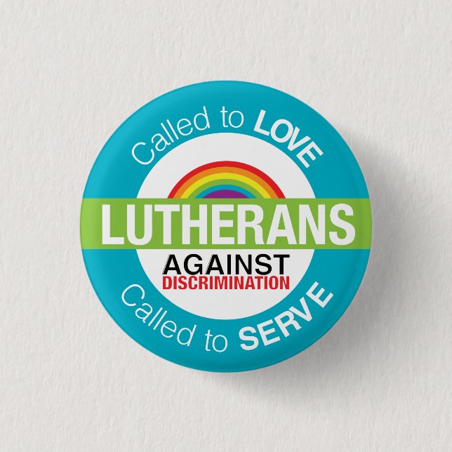 Lutherans Against Discrimination Button (Front)