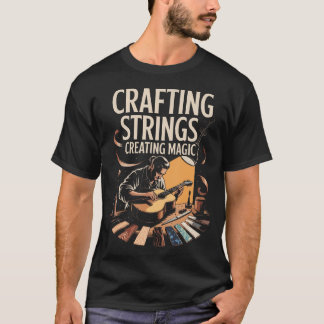 Luthier Job Profession Luthiery Guitar T-Shirt