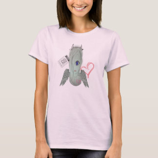 Lutin d'un T-shirt d'ange