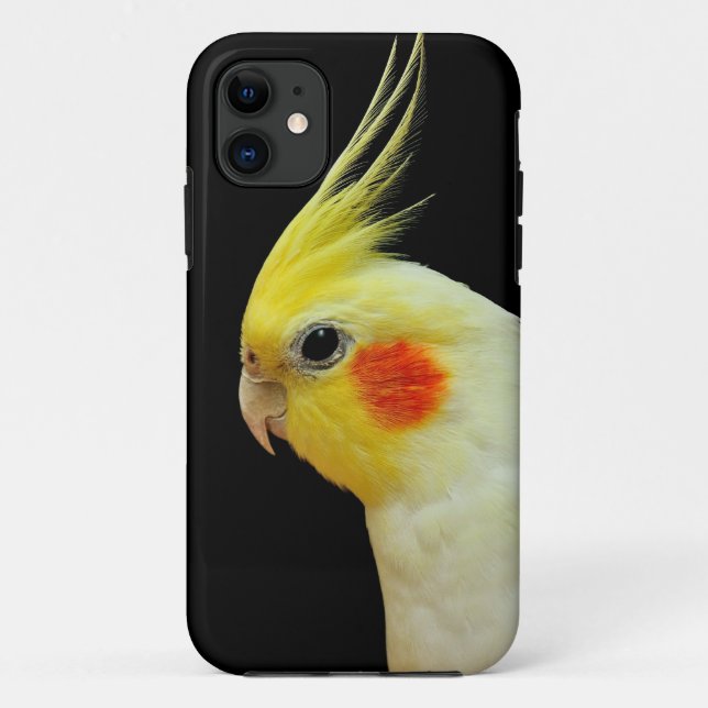 Lutino Cockatiel Case-Mate iPhone Case (Back)