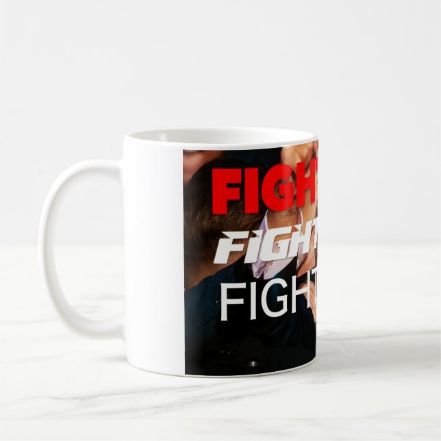LUTTE CONTRE LA Trump Coffee Mug (Gauche)