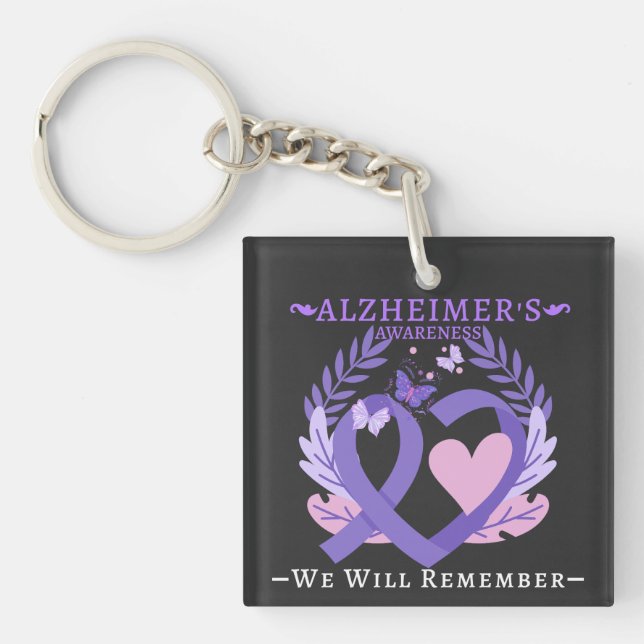 Lutte contre le Ruban d'Alzheimer Sensibilisation  (Devant)