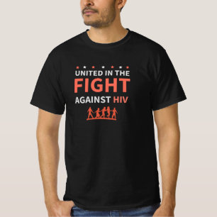 Lutte contre le VIH T-shirt - Sensibilisation, sou