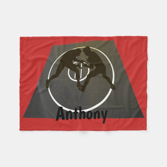 Lutte personnalisée sur la couverture d'ouatine de (Devant (Horizontal))