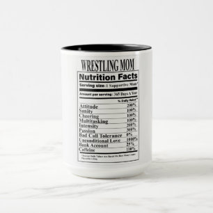 Lutter Maman Nutrition Facts Mug