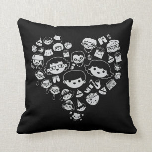 Luv 2 throw pillow