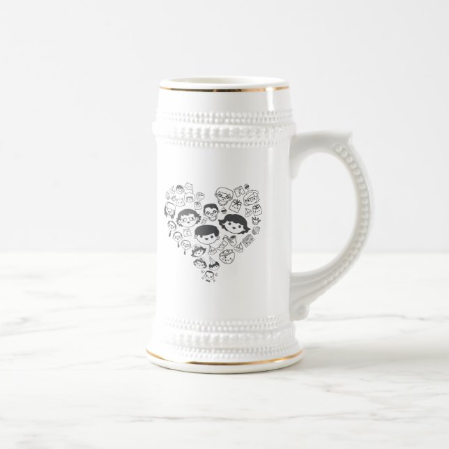Luv Beer Stein (Right)