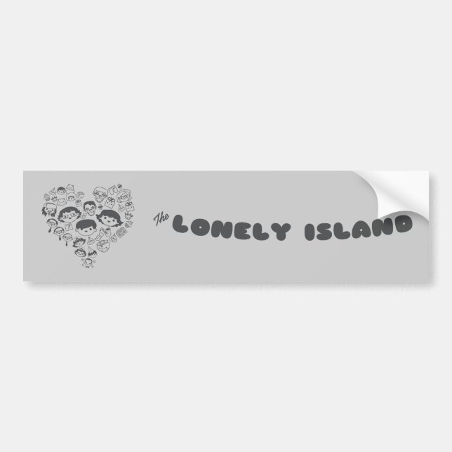 Luv Bumper Sticker (Front)