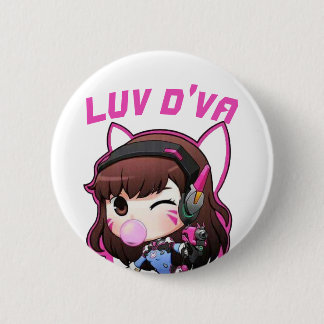 Luv D'Va 2 Inch Round Button