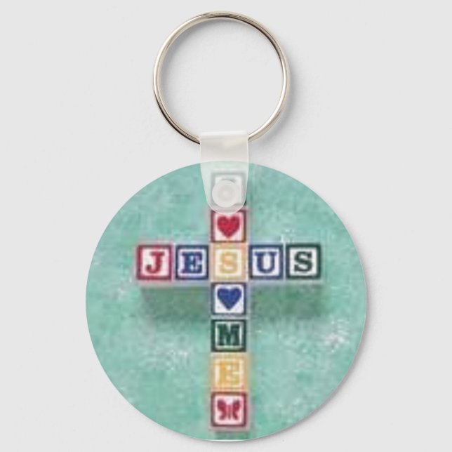 luv me keychain (Front)