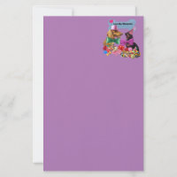 Luv My Weenies Purple Papeterie