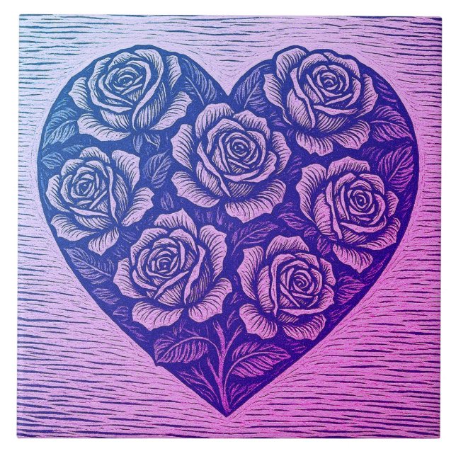 Luv Roses Tile (Front)