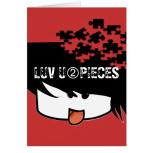 Luv U 2 Pieces Ultra Cute Anime Boy