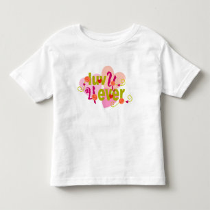 Luv U 4 Ever Valentine Toddler T-shirt