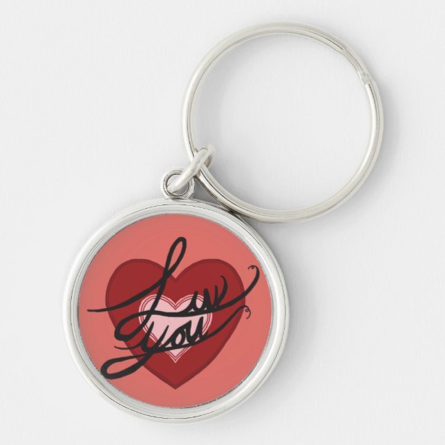 ~Luv You~ Keychain (Front)