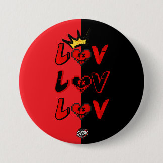 LuvLuvLuv - SVBK - Silverbckk TTV Official 3 Inch Round Button