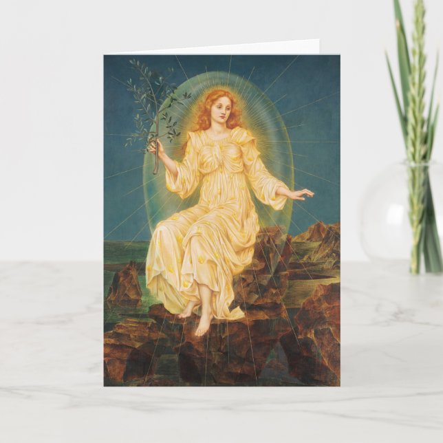 Lux in Tenebris | Evelyn De Morgan Card (Front)