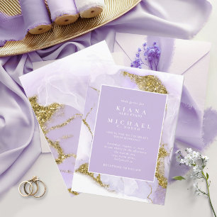 Lux Ink Lavender Abstract ID990