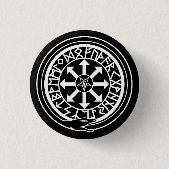 Lux Occulta - Hidden Light 1 Inch Round Button (Front)