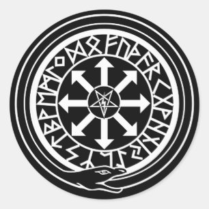 Lux Occulta - Hidden Light Classic Round Sticker