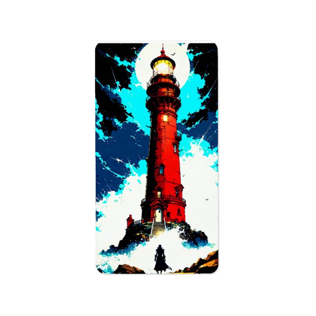 Lux vigilans label (Front)