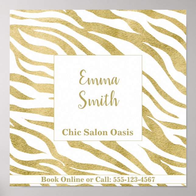 Luxe Beauty Experience Poster (Front)