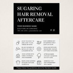 Luxe Black Classic Sugaring Aftercare Guide