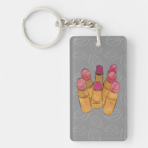 Luxe Lipstick Kiss Keychain