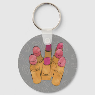 Luxe Lipstick Kiss Keychain