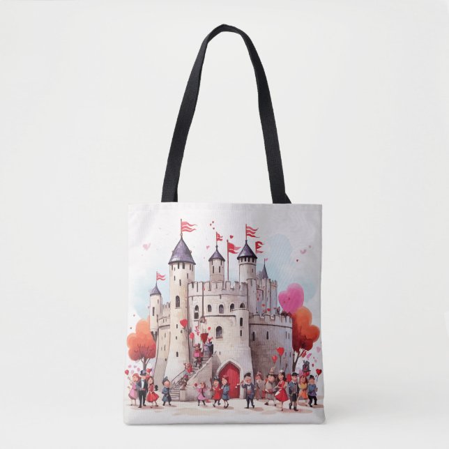  "Luxe London Tote: Chic City Style" Tote Bag (Front)