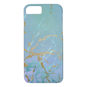 Luxe Marble   Elegant Dusty Muted Jewel Tones Gold Case-Mate iPhone Case