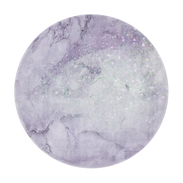 LUXE MARBLE PURPLE TRAY CUTTING BOARD (Front)